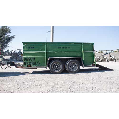 Rent a Tall 5' x 12' Cargo Utility Trailer from Pasco Rentals!