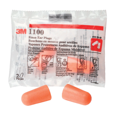 Buy some Ear Plugs from Pasco Rentals!