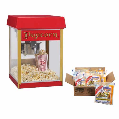 Popcorn for Popcorn Machines Kettle Movie Theater Style 2.5 oz Pack of 24 Bags 